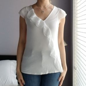 🔥3/$15 RW&CO ruffled top